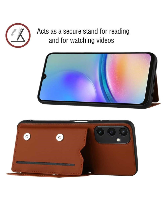 Coque Samsung Galaxy A05s AUDE sangle multi compartiments