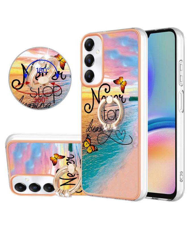 Coque Samsung Galaxy A05s Never Stop Dreaming avec anneau