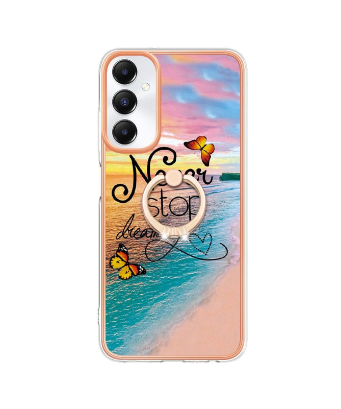 Coque Samsung Galaxy A05s Never Stop Dreaming avec anneau