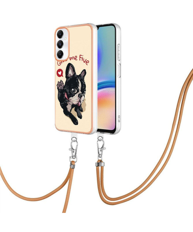 Coque Samsung Galaxy A05s Give Me Five Dog à cordon