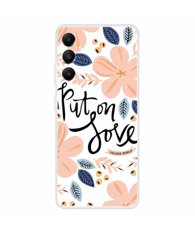 Coque Samsung Galaxy A05s Put on Love