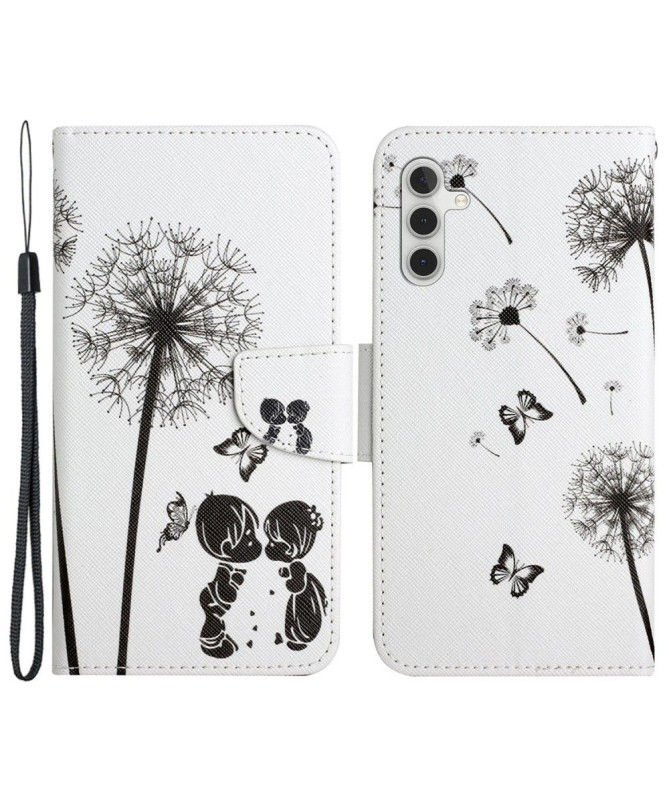 Housse Samsung Galaxy A05s Couple et pissenlits