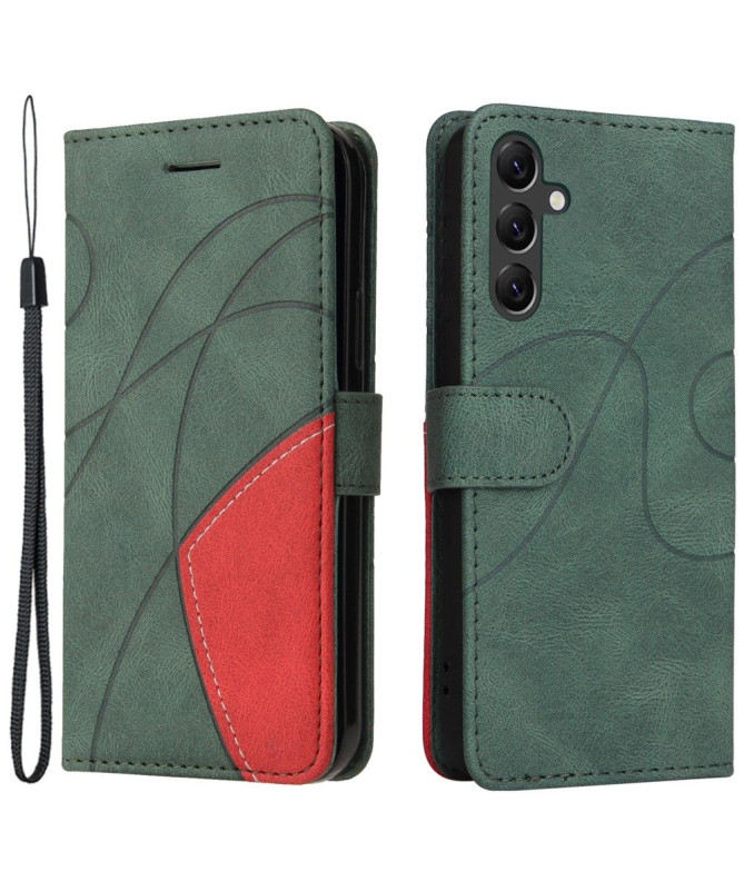 Housse Samsung Galaxy A05s Bicolore artistique