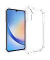 Coque Samsung Galaxy A25 5G transparente angles renforcés