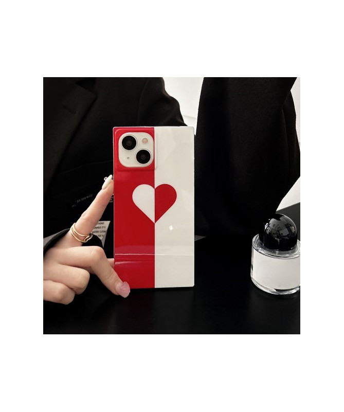 Coque iPhone 15 Glossy Love Heart