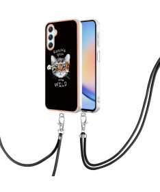 Coque Samsung Galaxy A25 5G Esprit Félin à cordon
