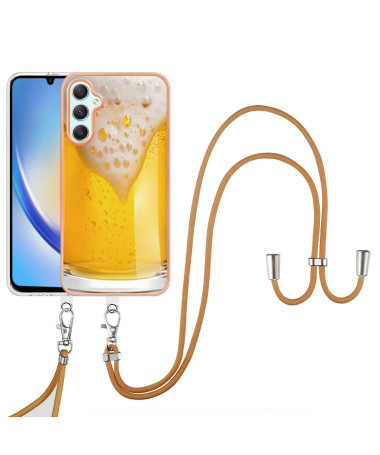 Coque Samsung Galaxy A25 5G Cheers Mate à cordon