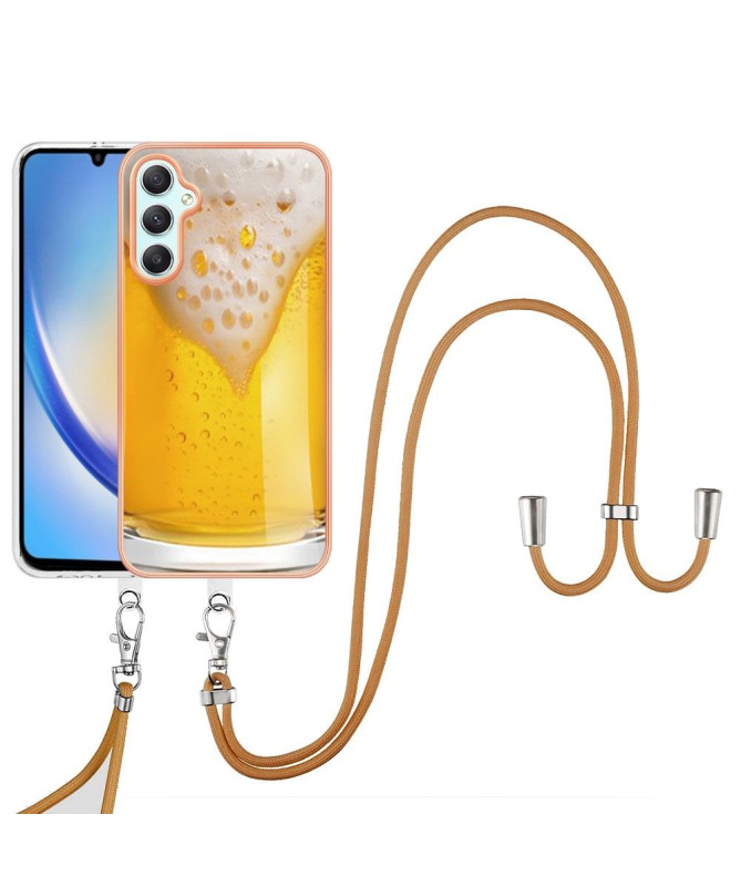 Coque Samsung Galaxy A25 5G Cheers Mate à cordon