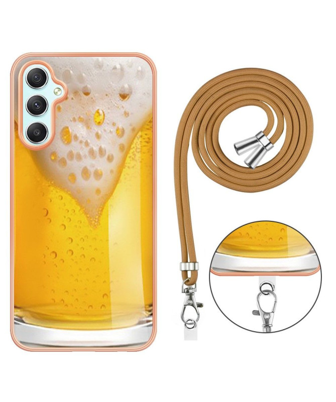 Coque Samsung Galaxy A25 5G Cheers Mate à cordon