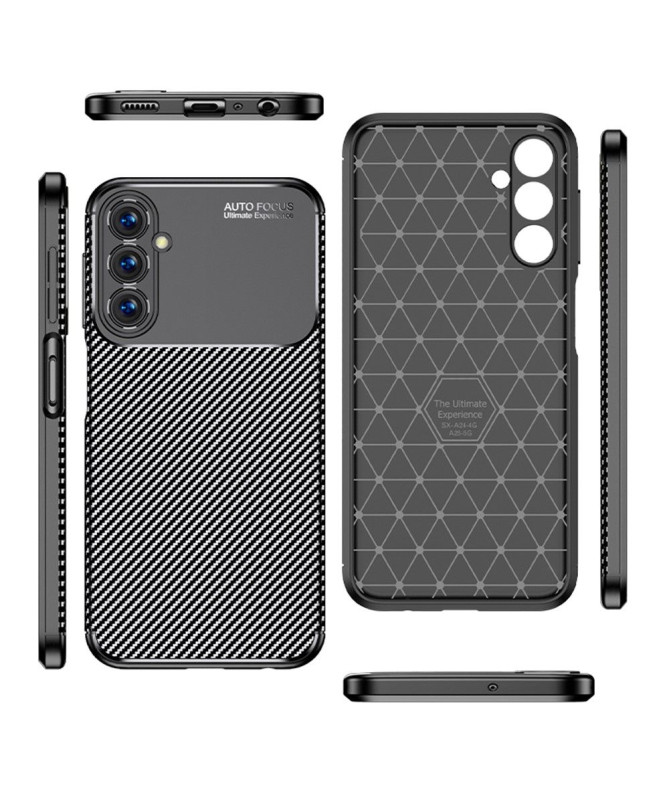 Coque Samsung Galaxy A25 5G style fibre de carbone