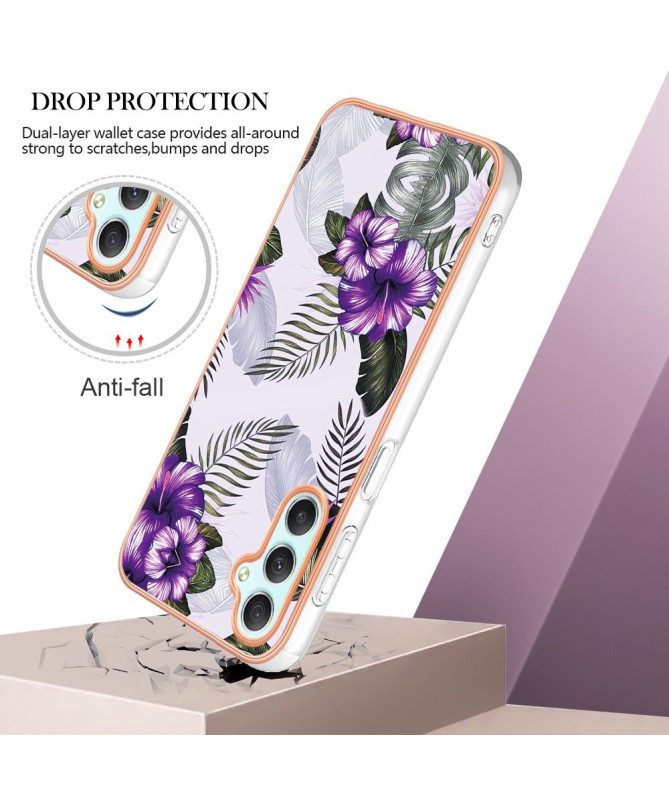 Coque Samsung Galaxy A25 5G Fleurs Exotiques