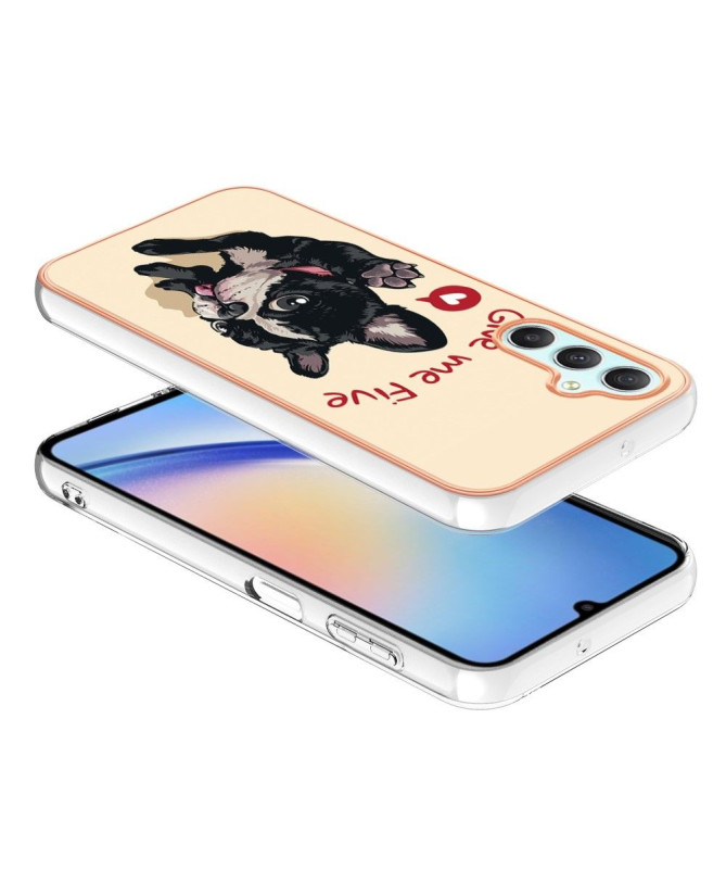 Coque Samsung Galaxy A25 5G Give Me Five Dog