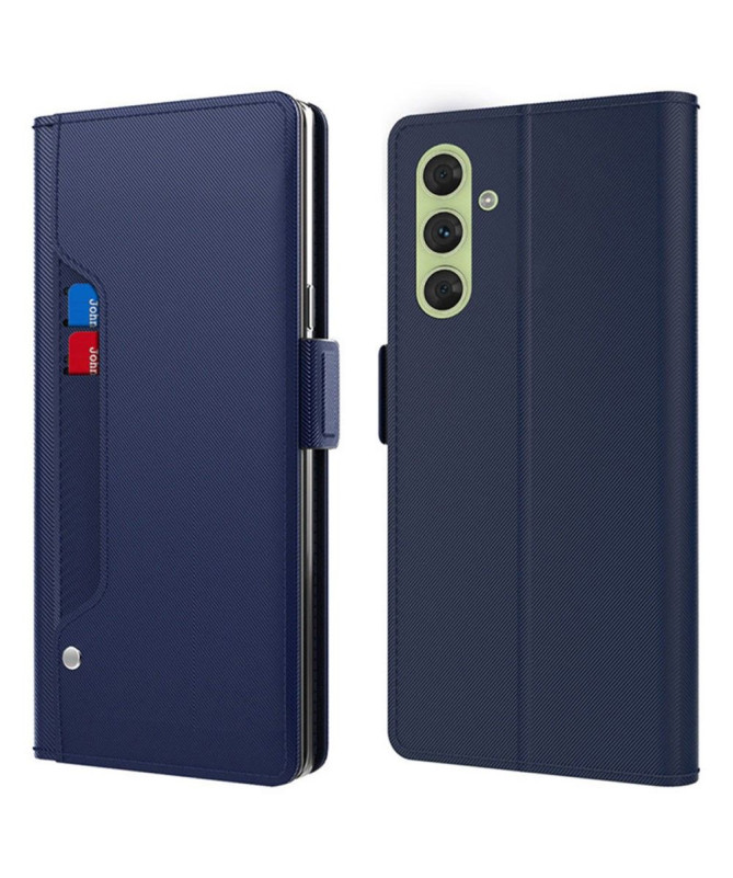 Housse Samsung Galaxy A25 5G premium porte cartes avec miroir
