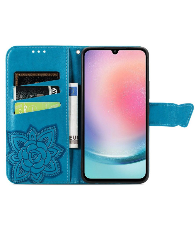 Housse Samsung Galaxy A25 5G Papillon Relief