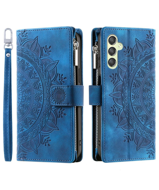 Étui Samsung Galaxy A25 5G Flip Cover Mandala Porte-Cartes