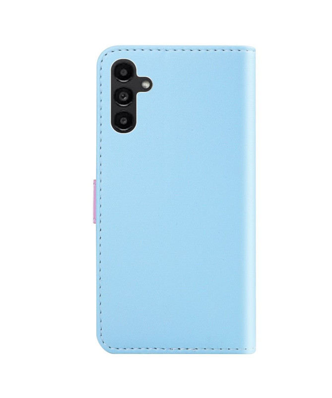 Housse Samsung Galaxy A25 5G Simili Cuir Tricolore