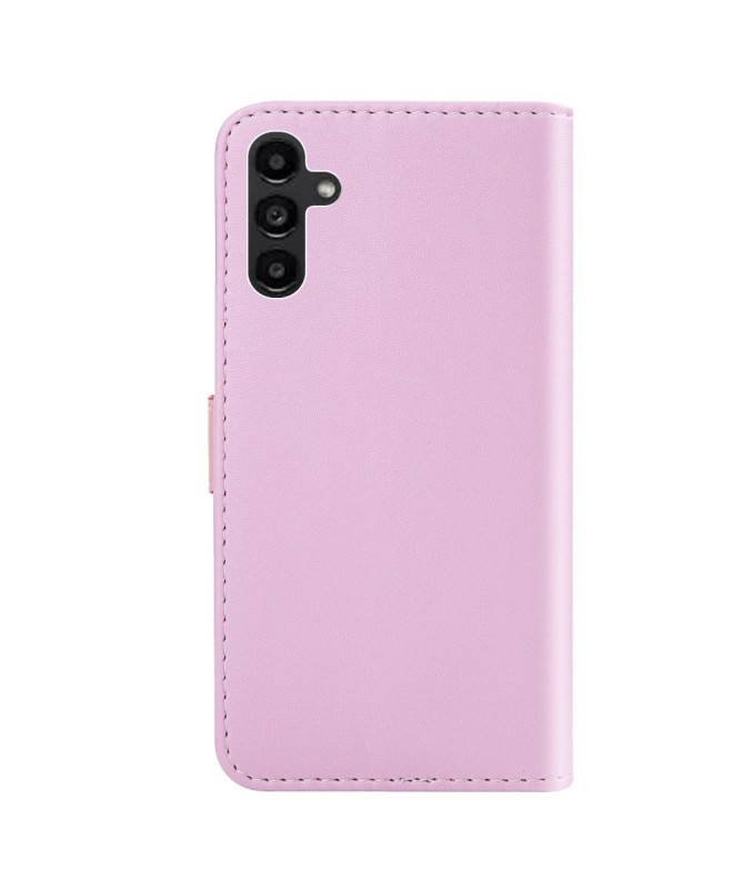 Housse Samsung Galaxy A25 5G Simili Cuir Tricolore