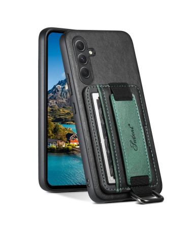 Coque Samsung Galaxy A34 5G Suteni H13 avec anse et porte-carte