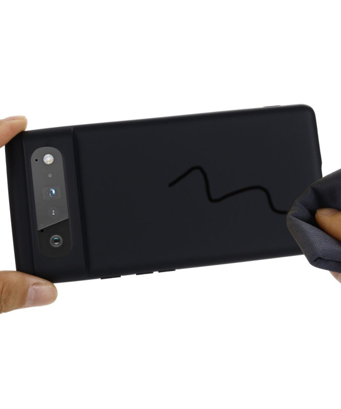 Coque Google Pixel 6 Puro silicone liquide