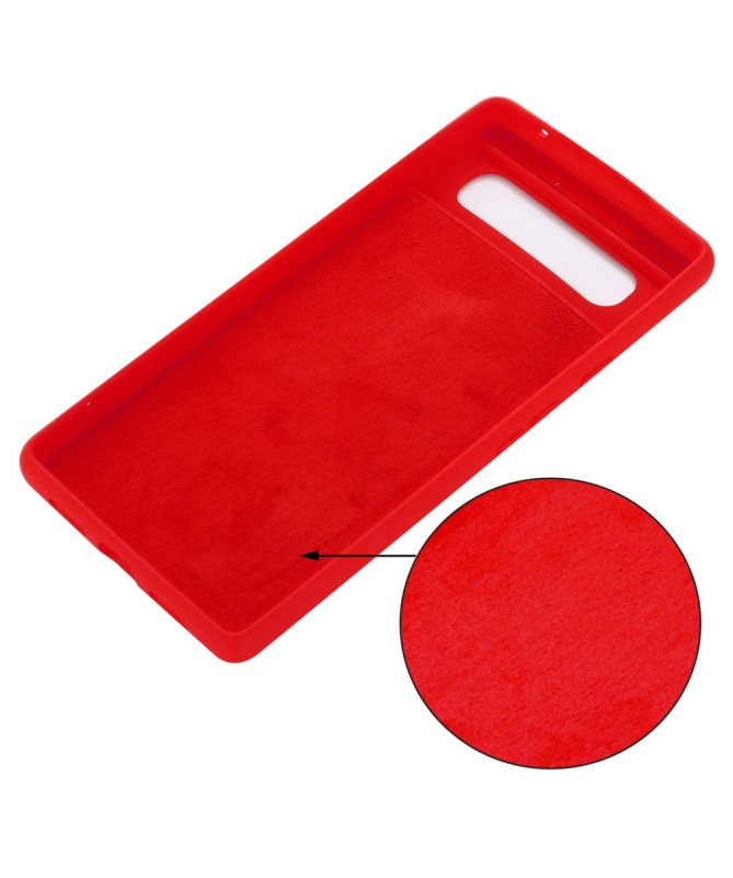 Coque Google Pixel 6 Puro silicone liquide