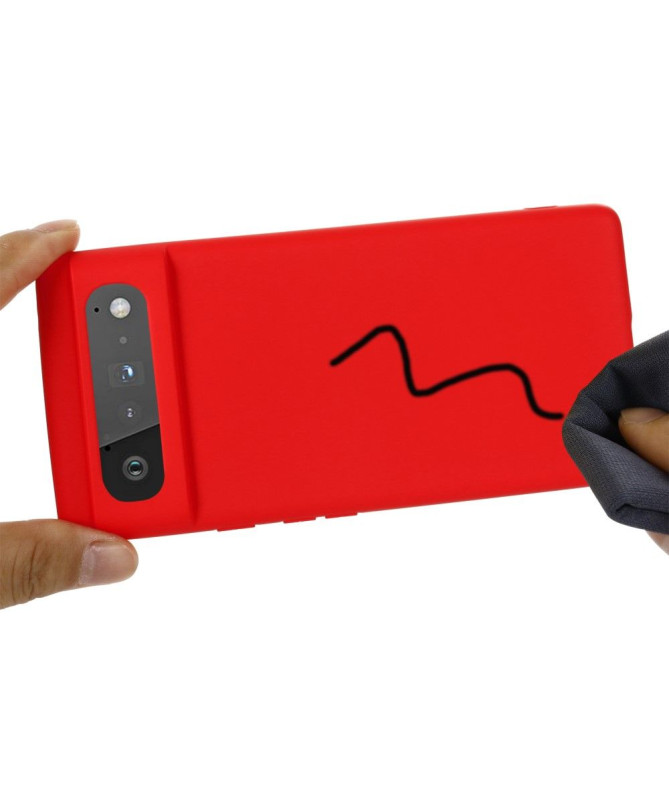 Coque Google Pixel 6 Puro silicone liquide