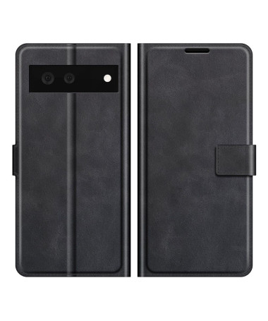 Housse Google Pixel 6 portefeuille style cuir