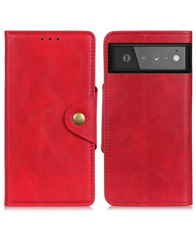 Housse Google Pixel 6 Full Protect Simili Cuir Mat