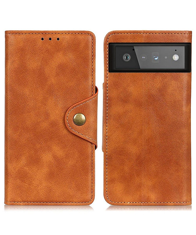 Housse Google Pixel 6 Full Protect Simili Cuir Mat