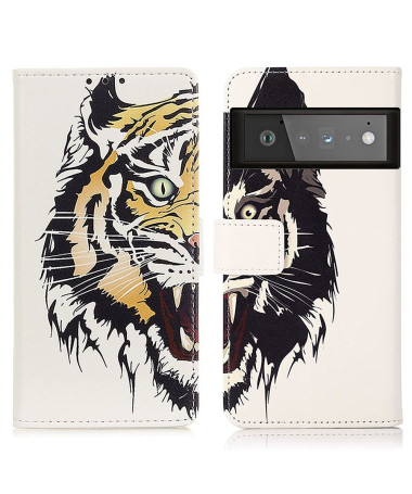 Housse Google Pixel 6 Pro Tigre féroce