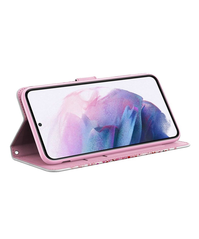 Housse Google Pixel 6 Pro papillons bleus scintillants