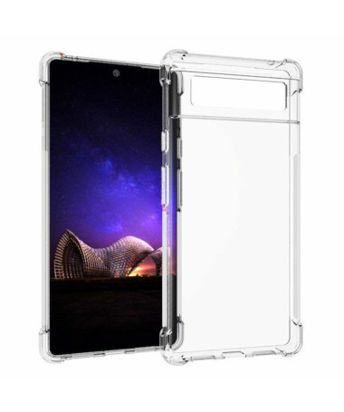 Coque Google Pixel 6 transparente angles renforcés