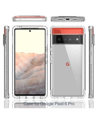 Coque Google Pixel 6 Pro Transparent Dégradé Antichocs