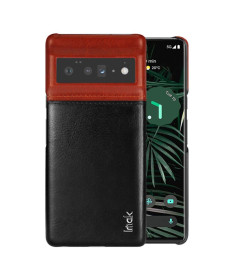 Coque Google Pixel 6 Imak simili cuir bicolore