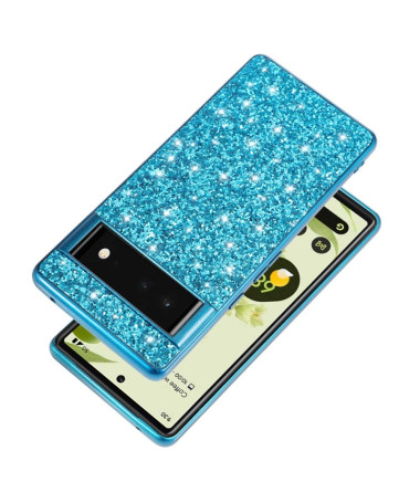 Coque Google Pixel 6 Paillettes Glamour