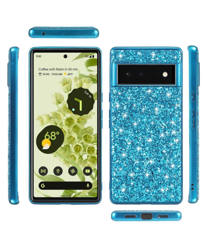 Coque Google Pixel 6 Pro Paillettes Glamour