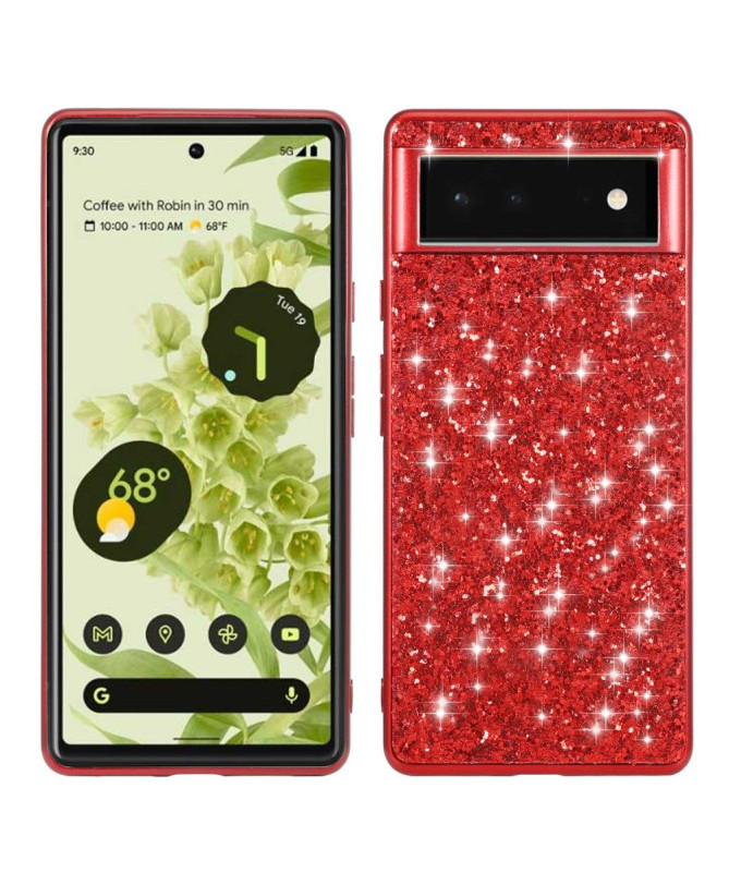 Coque Google Pixel 6 Pro Paillettes Glamour