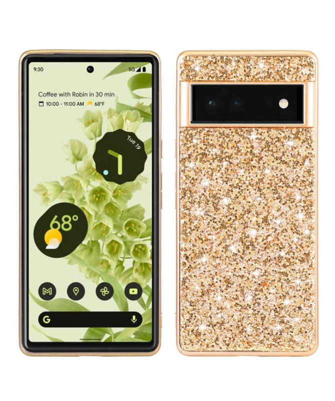 Coque Google Pixel 6 Pro Paillettes Glamour