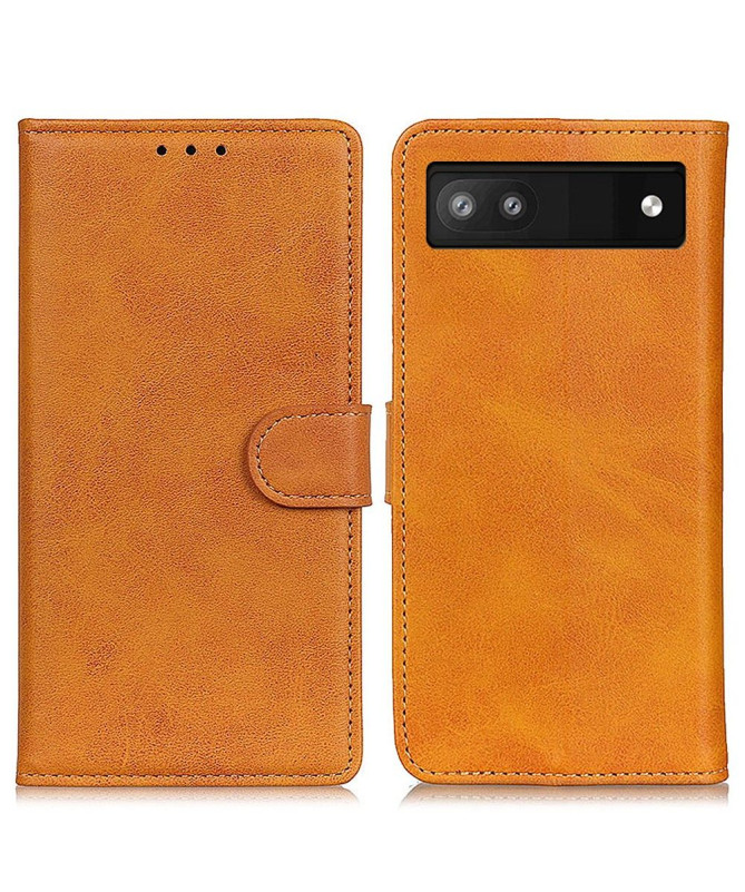 Housse Google Pixel 6a Marius effet cuir mat