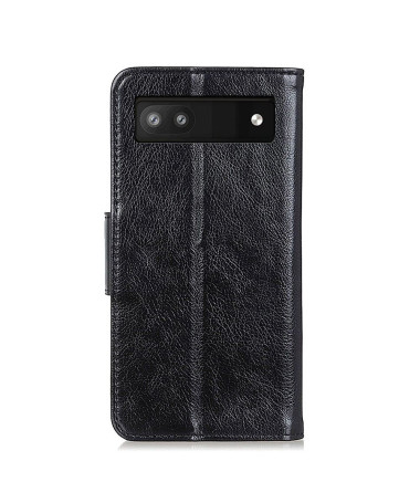 Housse Google Pixel 6a Style Cuir Vieilli