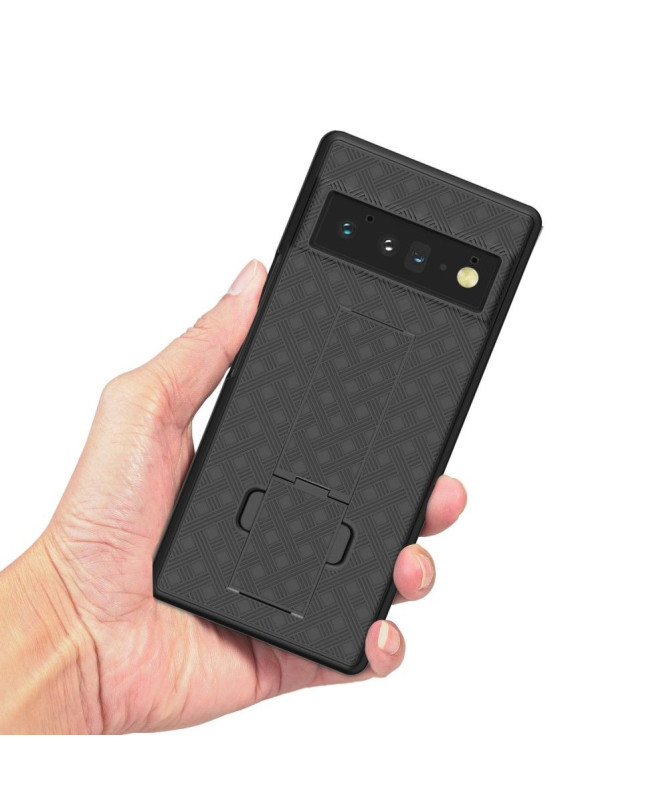 Coque Google Pixel 6 Pro intégrale avec clip ceinture