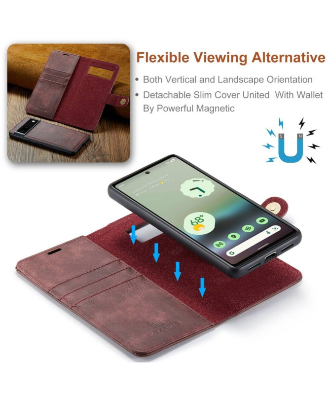 Protection 2 en 1 Google Pixel 6a housse et coque détachable