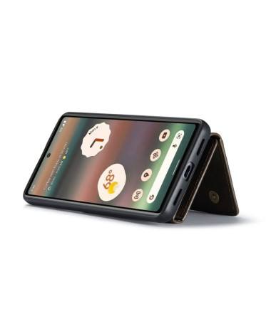 Coque Google Pixel 6a Porte-cartes Détachable M2 Series Marron - photo 18