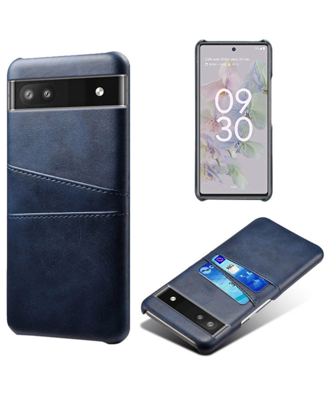 Coque Google Pixel 6a Porte Cartes Simili Cuir Basique