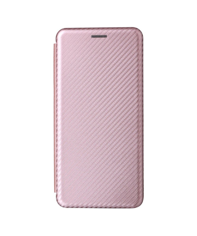 Housse Google Pixel 6a simili cuir fibre de carbone