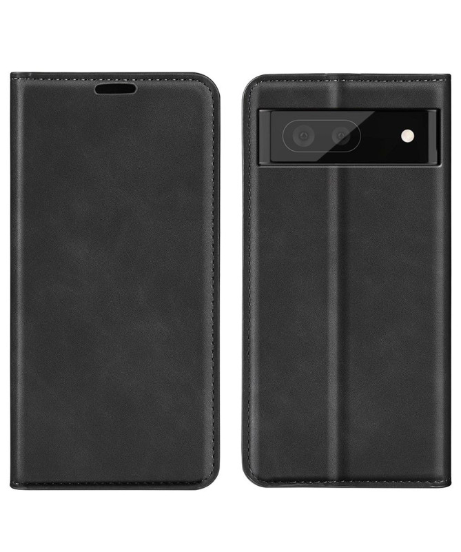 Étui Google Pixel 6a simili cuir fonction stand