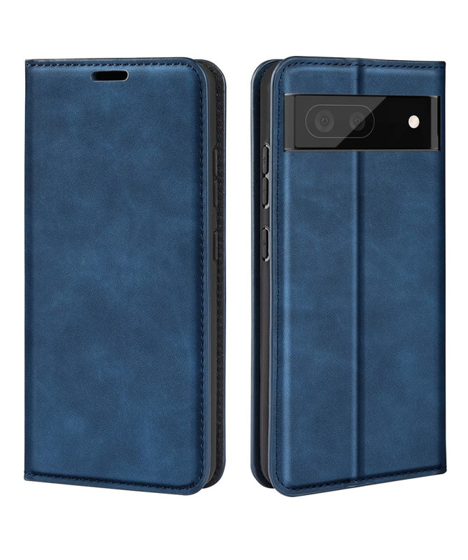 Étui Google Pixel 6a simili cuir fonction stand