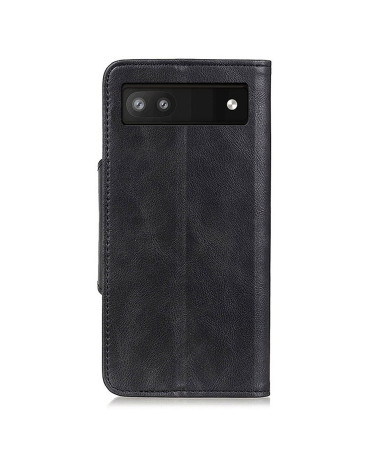 Housse Google Pixel 6a Full Protect Simili Cuir Mat