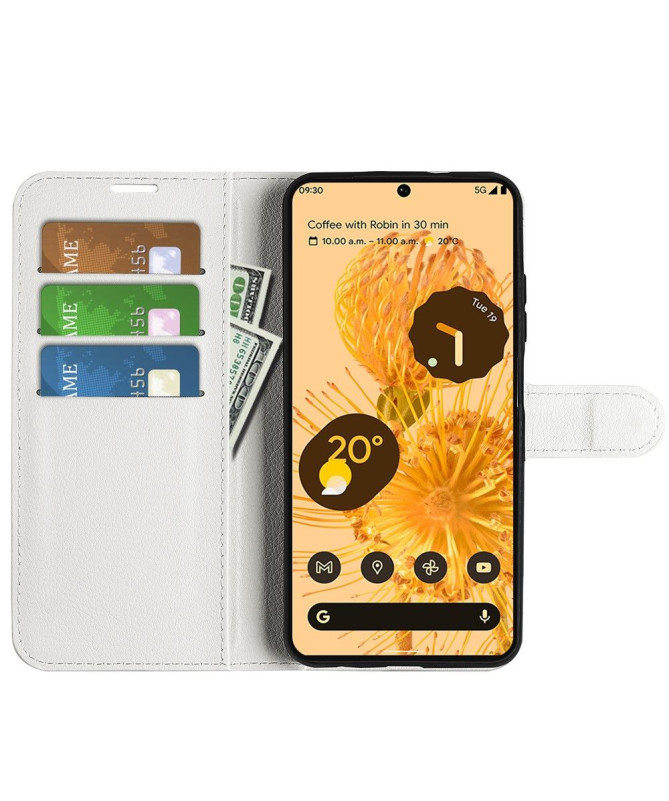 Housse Google Pixel 7 Simili Cuir Style Portefeuille