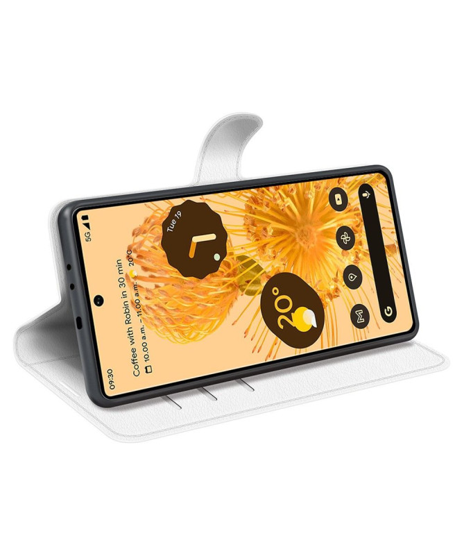 Housse Google Pixel 7 Simili Cuir Style Portefeuille