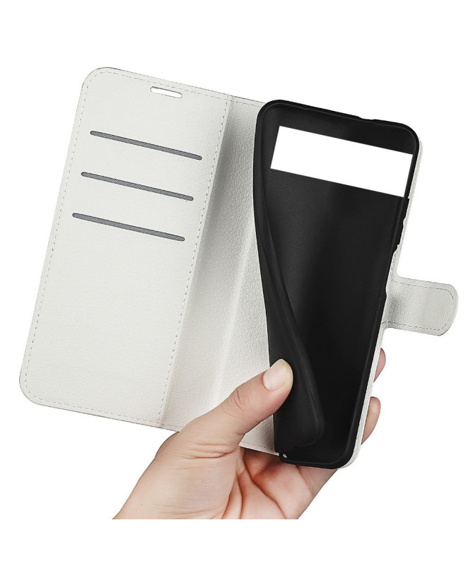 Housse Google Pixel 7 Simili Cuir Style Portefeuille